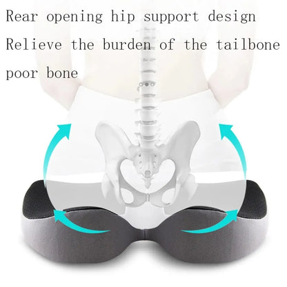 Cushion Non Slip Orthopedic Memory Foam Prostate Cushion for Tailbone Sciatica back Pain Relief Comfort Chair Car Seat - 11 Business Days Shipping