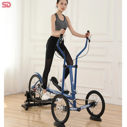 Street Strider Cross-Border Stroller, Rocking Elliptical Trainer, Indoor and Outdoor, Dynamic Bicycle Tricycle - 2 to 3 week International Shipping Time