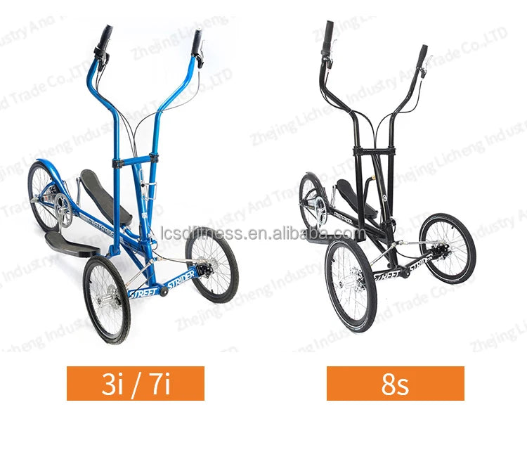 SD-3i Wholesale High Tensile Steel fitness equipment indoor and outdoor elliptical machine  Street strider - 8 Days Shipping