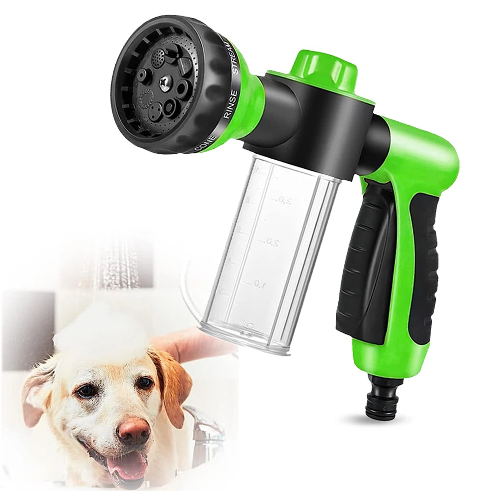 Pet Dog Shower Sprayer with Adjustable High-pressure Sprayer Nozzle - 8 Days Shipping